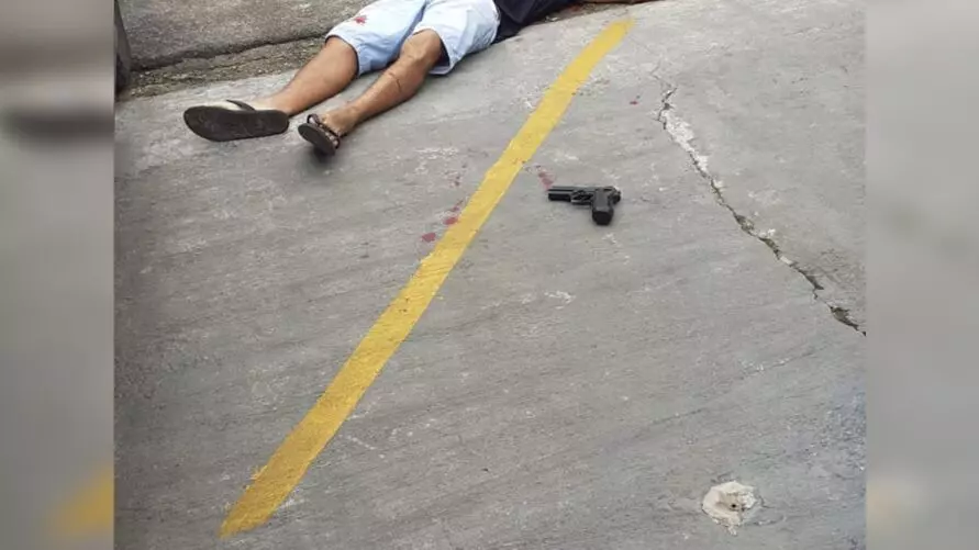 Policial mata a esposa e atira contra o próprio rosto na frente do Batalhão da PM do Conjunto Maguari