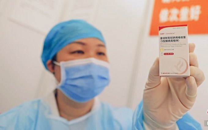 China anuncia vacina de uma dose para o Brasil
