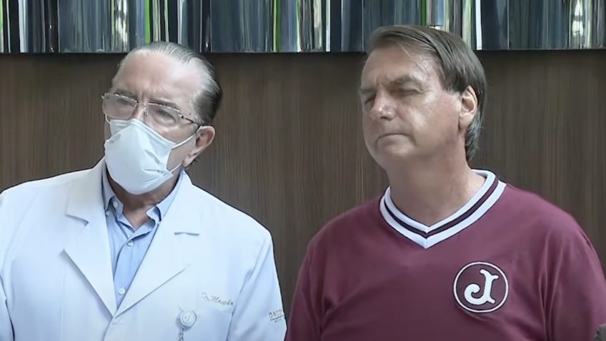 Bolsonaro está curado e pronto para o trabalho, diz médico do presidente