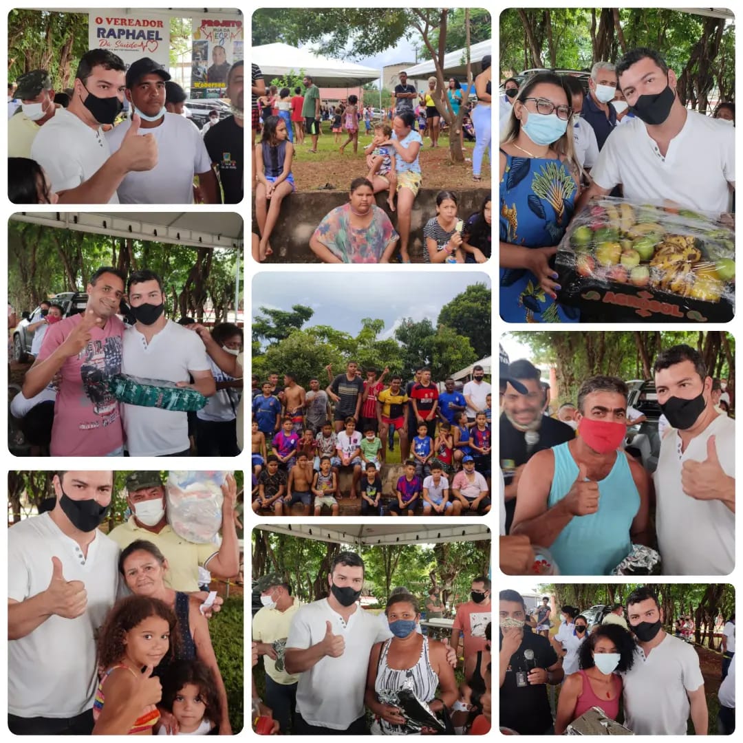 RAPHAEL DA SAÚDE COMEMORA COM MORADORES.ANIVERSARIO DO BAIRRO DOM FERNANDO.