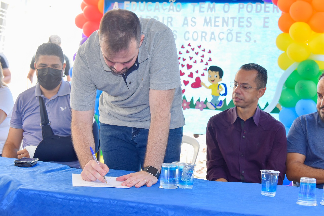 Iniciada a reforma da Escola Municipal O Pequenino