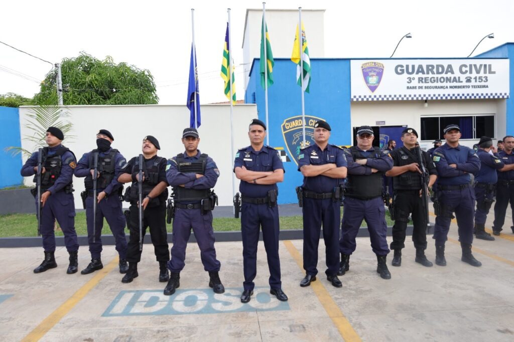 Para aumentar a segurança na cidade, Prefeitura de Aparecida inaugura 3ª Base Regional da Guarda Civil Municipal