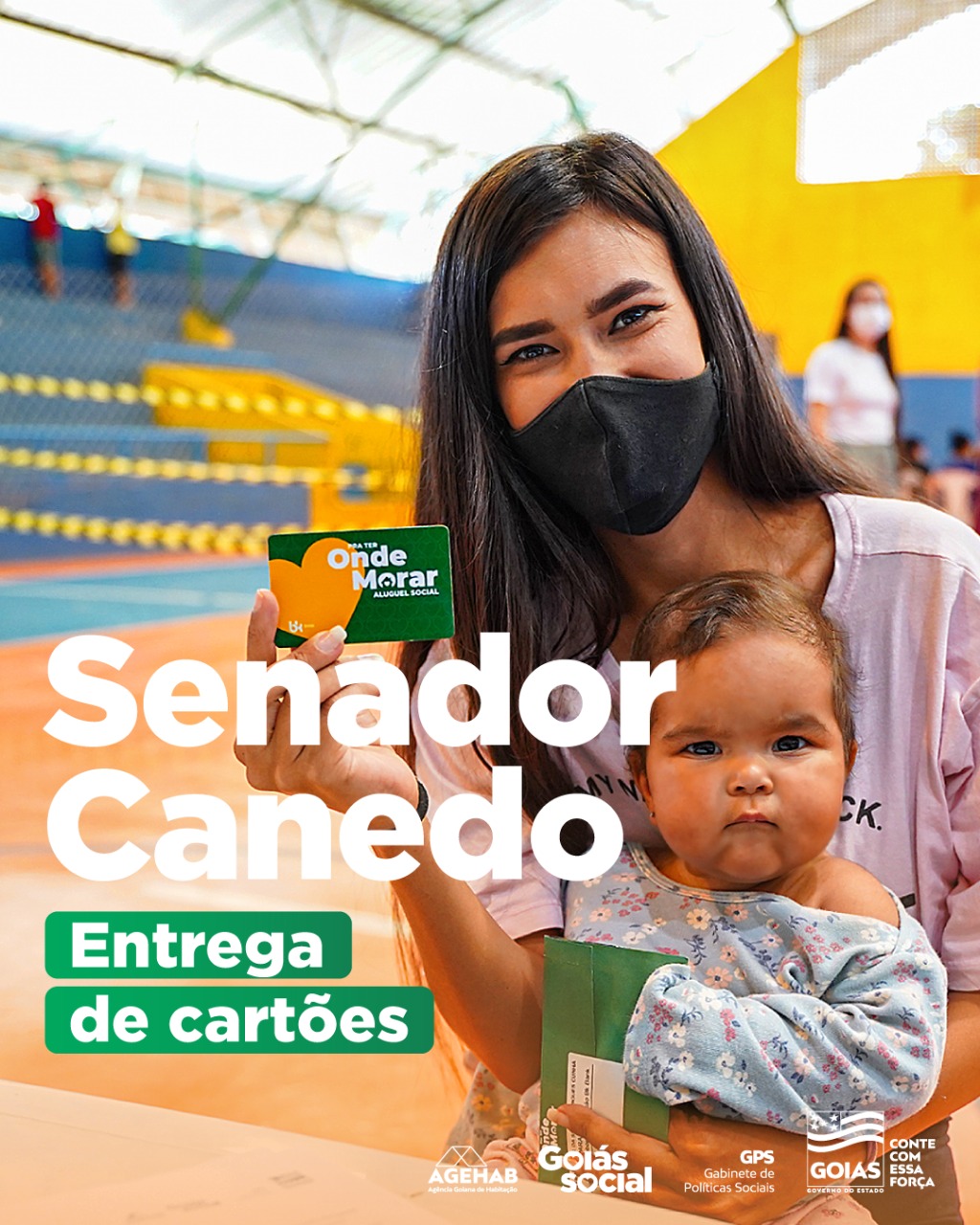 Segunda edição do aluguel social e entrega de escrituras acontece nesta terça-feira em Senador Canedo