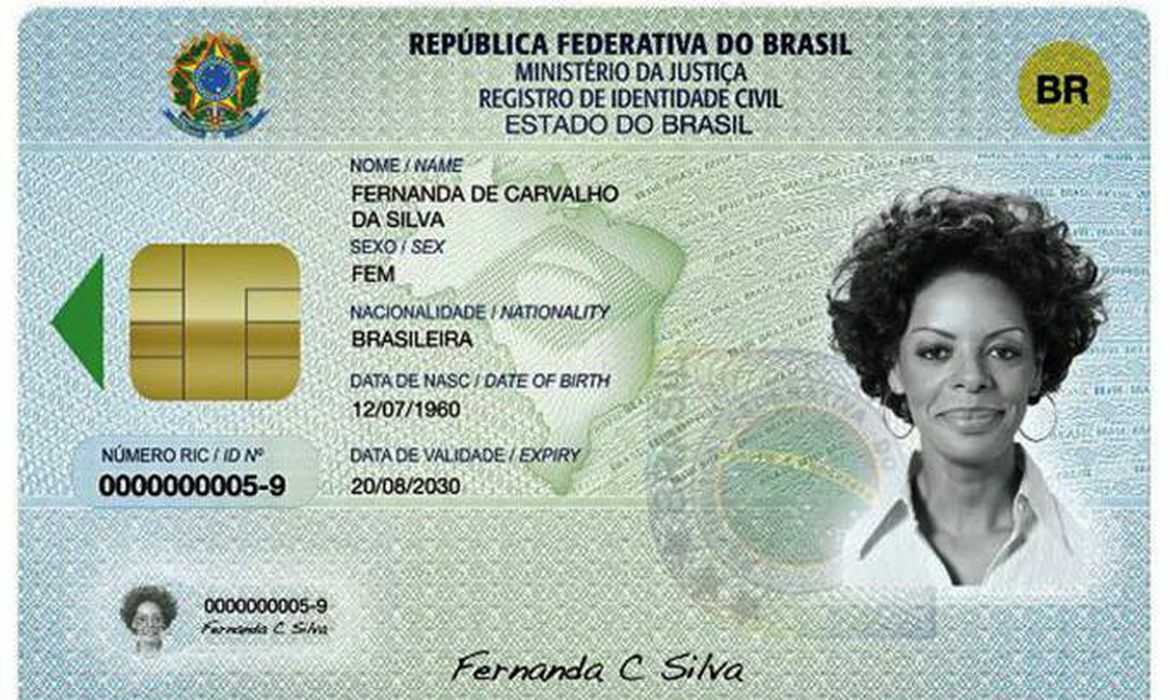 Nova Carteira de Identidade Nacional começa a ser emitida nesta terça-feira