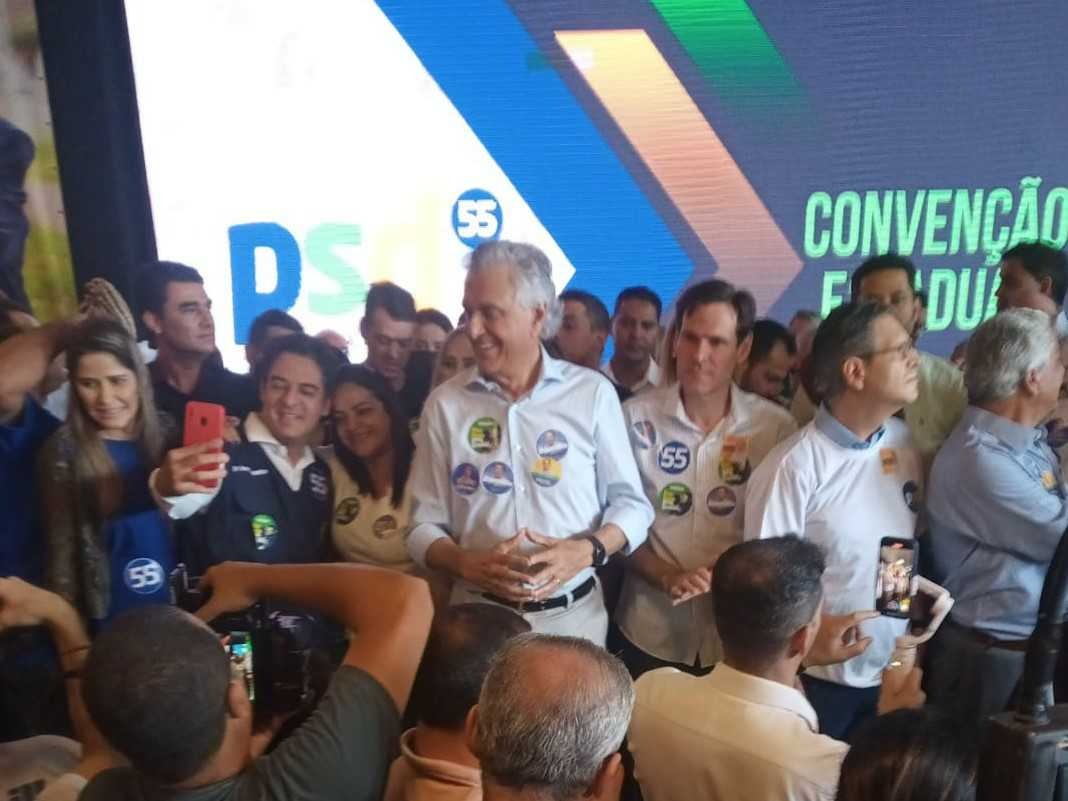 Caiado e Lissauer exaltam aliança entre governo e PSD