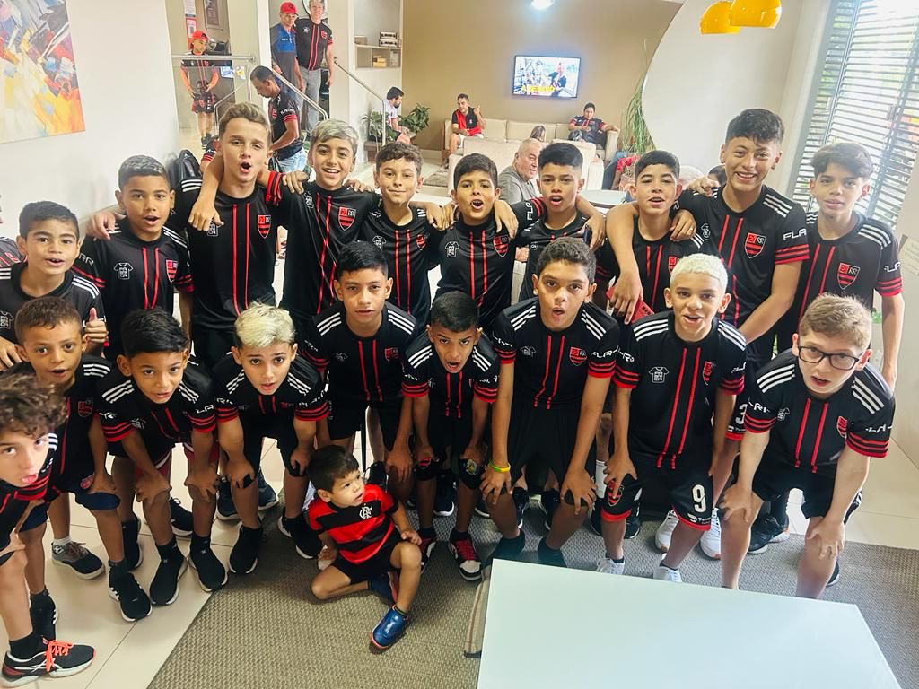 DELEGAÇÃO DO FLAMENGO DE RORAIMA CHEGA A GOIÂNIA PARA A DISPUTA DO MAIOR TORNEIO DE FUTEBOL INFANTIL DO MUNDO