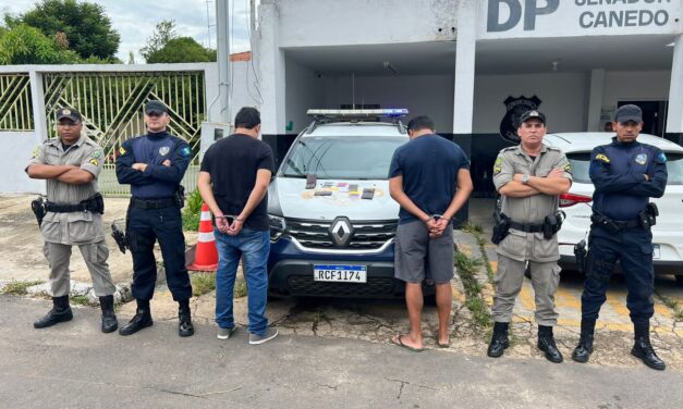 Guarda Municipal de Senador Canedo prende suspeitos de estelionato