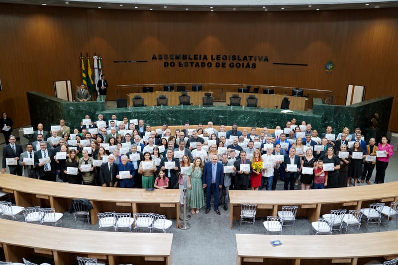 Líderes evangélicos recebem homenagem da Assembleia Legislativa, por iniciativa do deputado Paulo Cezar Martins15 de Maio de 2024 às 07:00Crédito: Will Rosa