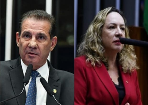 Pré-candidatos à Prefeitura de Goiânia, Adriana e Vanderlan não vão se licenciar de mandatos no Congresso