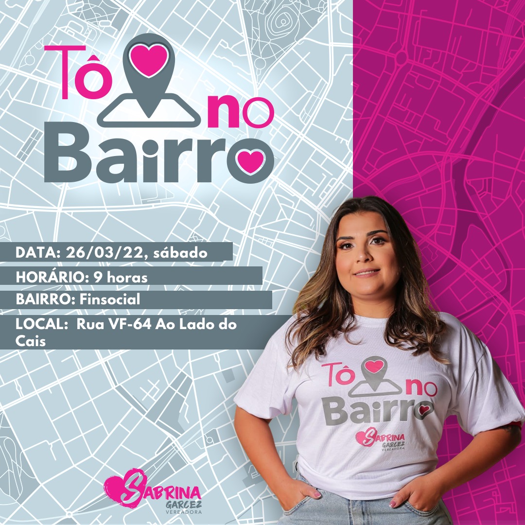Finsocial recebe “Tô no Bairro” com Sabrina Garcez