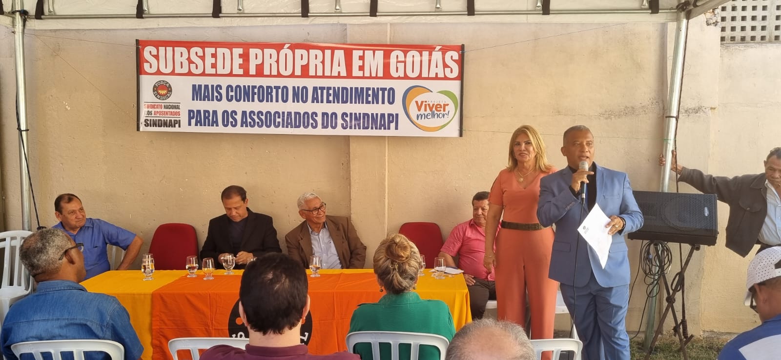 Autoridades prestigiam inauguração da subsede do Sindnapi em Goiânia