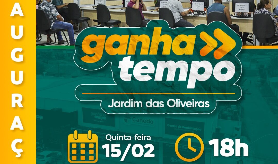 Prefeitura de Senador Canedo inaugura nova sede do Ganha Tempo